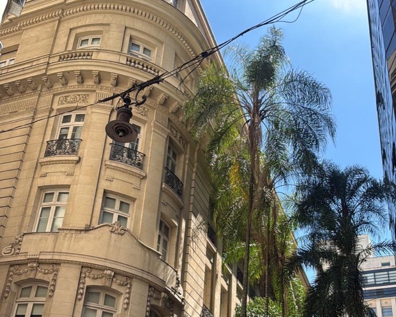 Prédios antigos no Centro.
