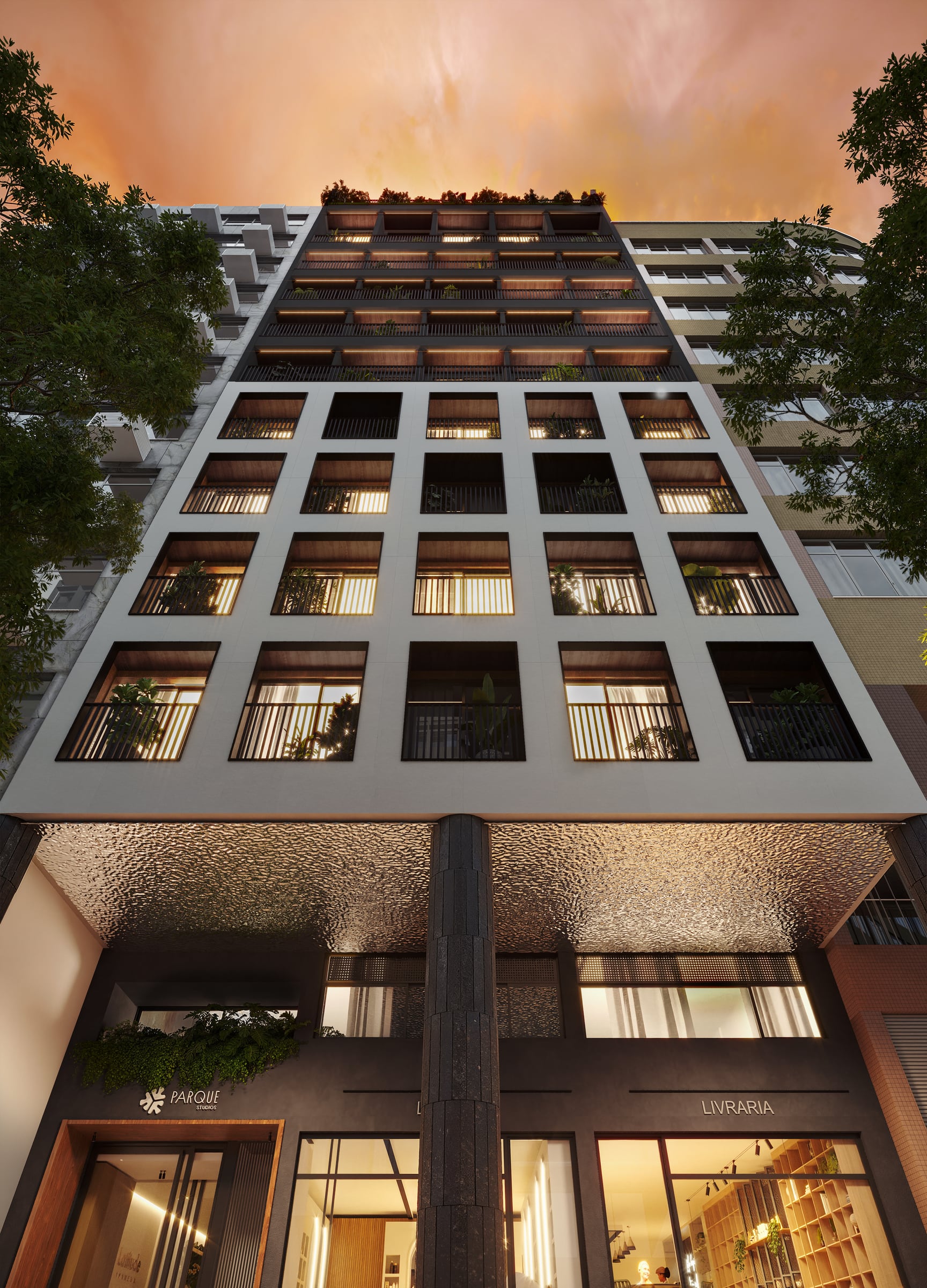 Parque Studios — Visconde de Pirajá - Localização